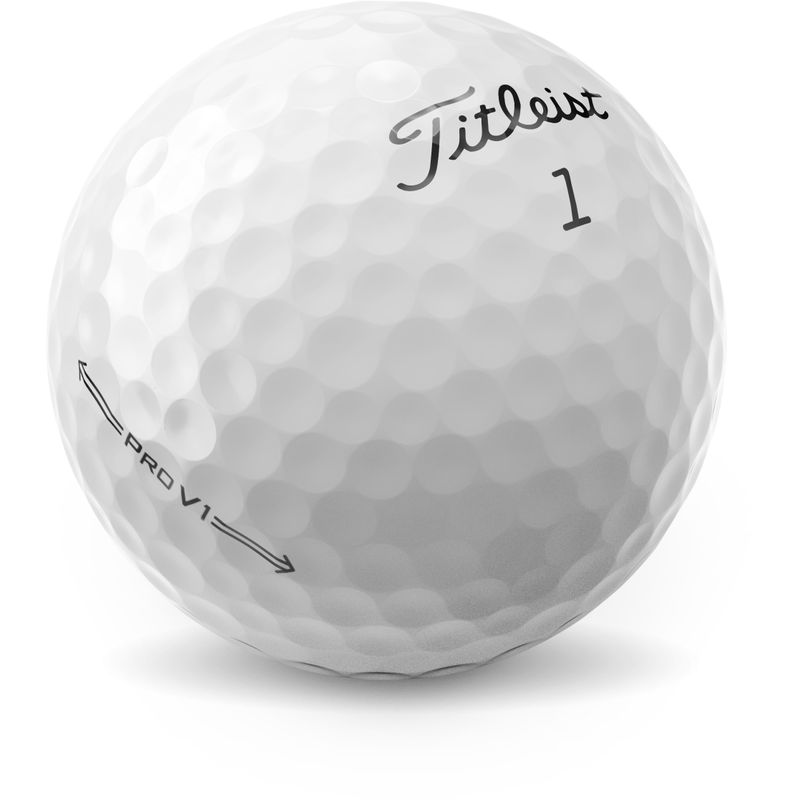 Personalized Titleist White Pro V1 Golf Balls